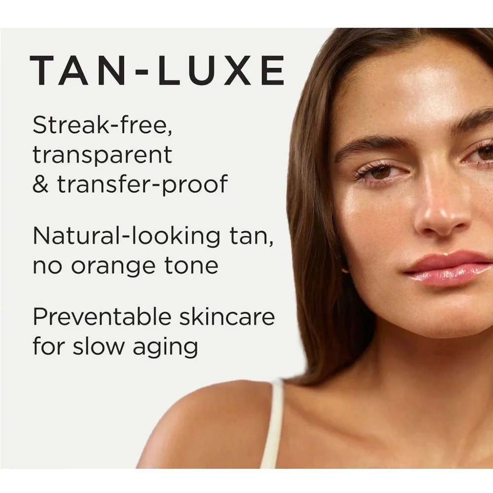 Tan-Luxe - Super Glow SPF 30 Hyaluronic Self-Tan Serum - 50ml 1.69oz *NIB*